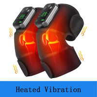Thermal Knee Massager 3 in 1 Shoulder Knee Elbow Heating Massage Support Brace Rechargeable Vibration Pad Arthritis Muscle Relax
